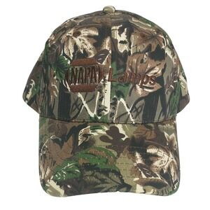 NAPA Lamps Mens Camouflage Baseball Cap Brown Leaf Camo Adjustable Cotton Hat